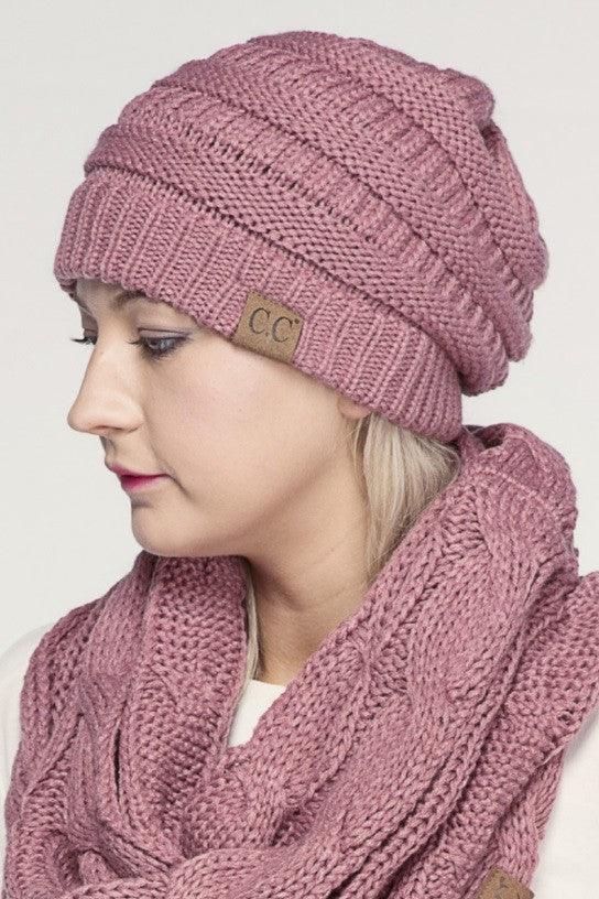 Cable Knit Beanie