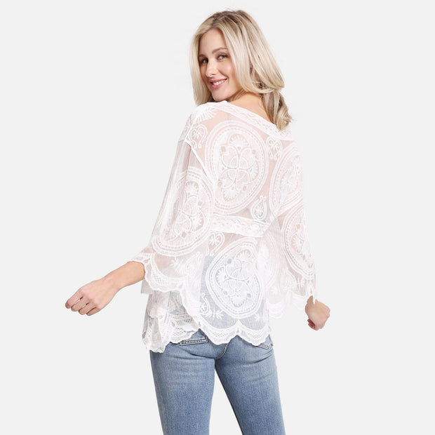 Margo Crochet Cover Up